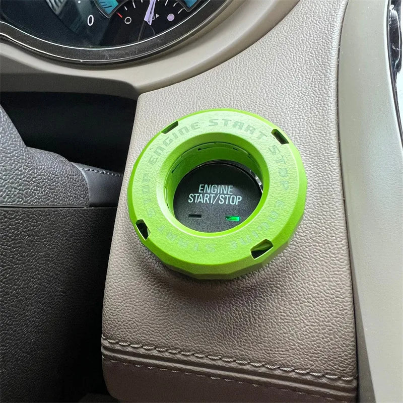Decorative Push Start Button Cover, 9 Colors