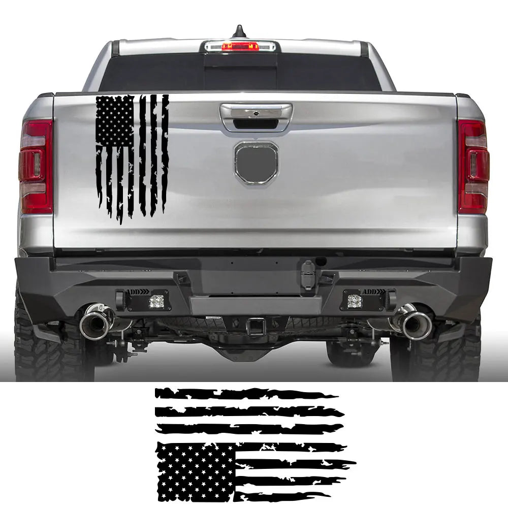 USA Flag Decal for Pickup Trucks