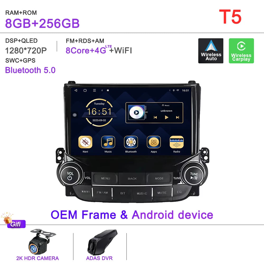 Android GPS Car Stereo for Chevrolet Malibu 2012-2015 - image 33