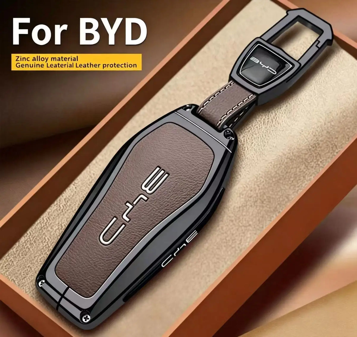 2026 Car Key Fob Cover Protector FOR BYD Seagull, Qin Plus, Song L, Seal 06, Han, Dolphin, Destroyer 05, Yuan, Tang DM‑i