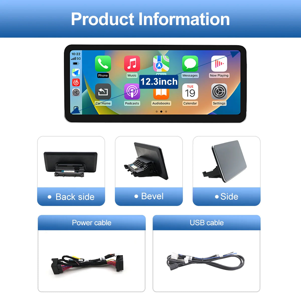 12.3" Ultra-Thin Touchscreen for Mercedes-Benz Models - image 6