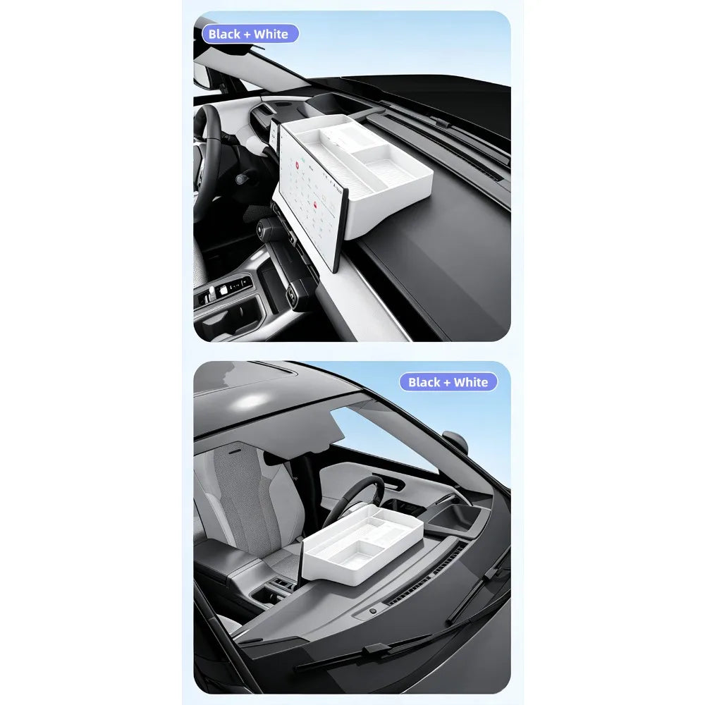 Behind-Screen Storage Organizer for Toyota RAV4 2026-2028