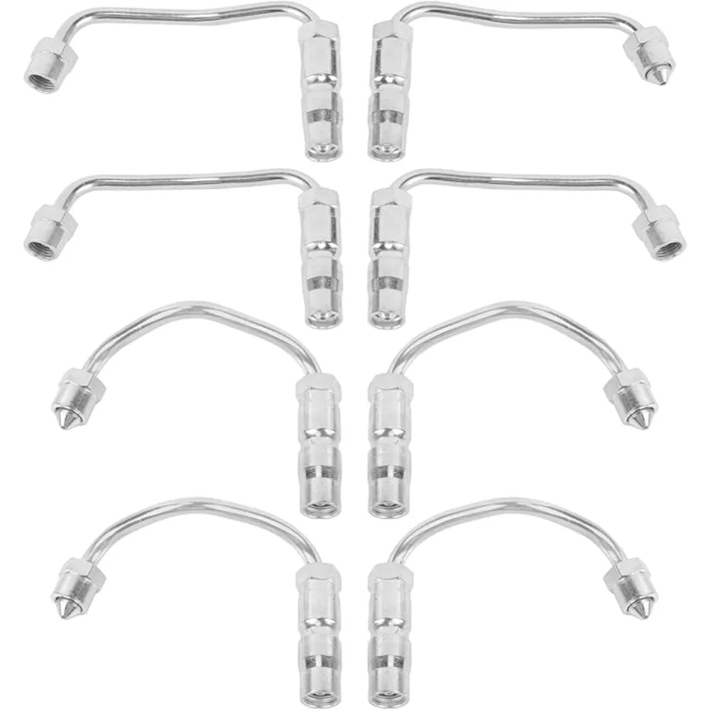 Car 8PCS Fuel Injector Feed Pipe Line Set for Sierra 2500 HD/3500 6.6L LB7 Duramax Diesel fits Silverado 2500 HD/3500 2001-2004