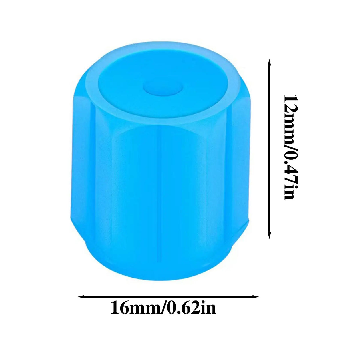 Glow in the Dark Tire Valve Stem Caps, Set of 4