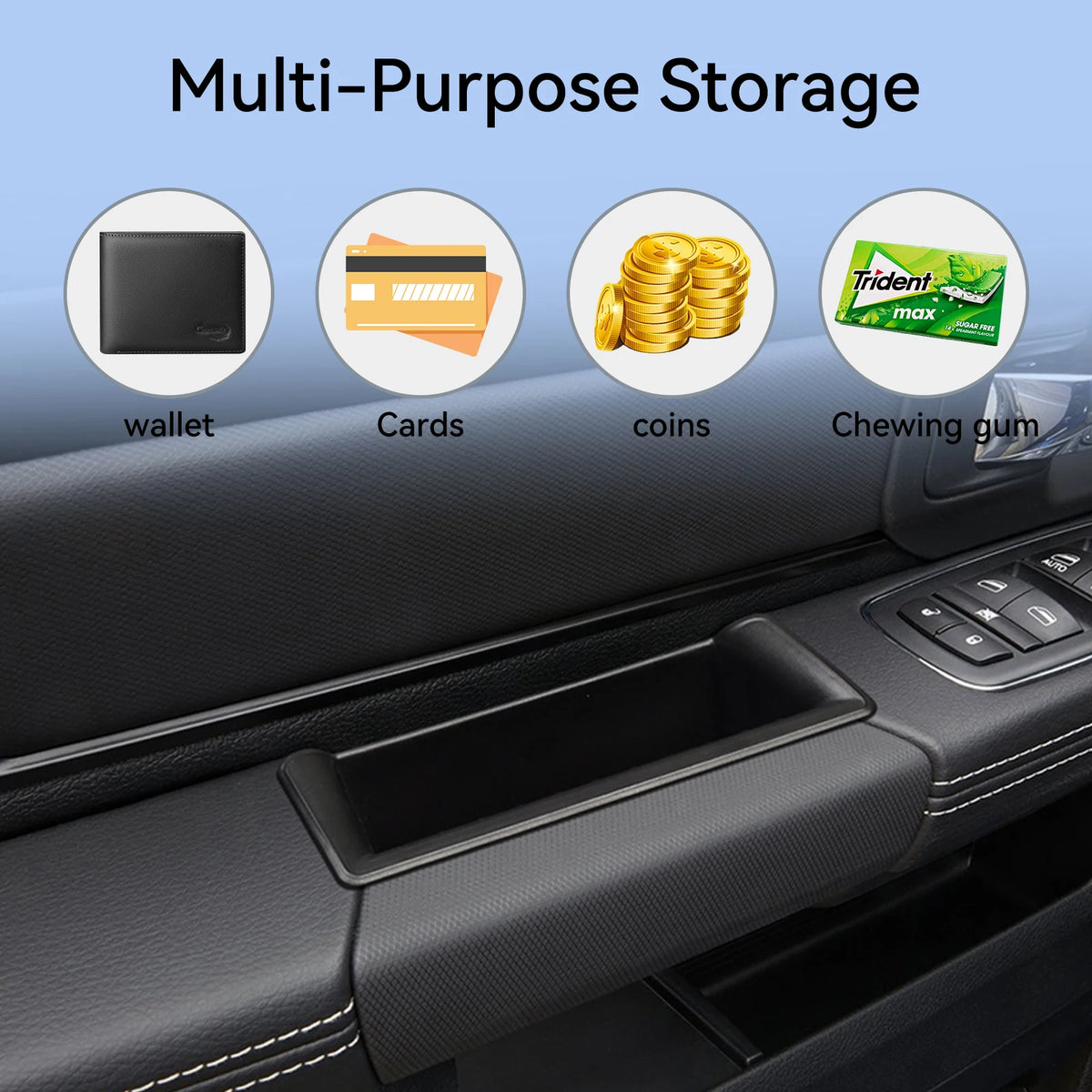 Dodge Ram 1500 Door Handle Storage Organizer (2019-2026) - image 6