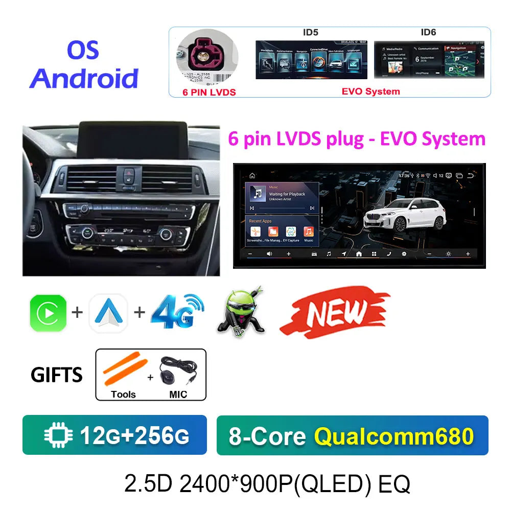 BMW 3/4 Series Android 15 Multimedia Player with CarPlay (F30-F36) - image 23
