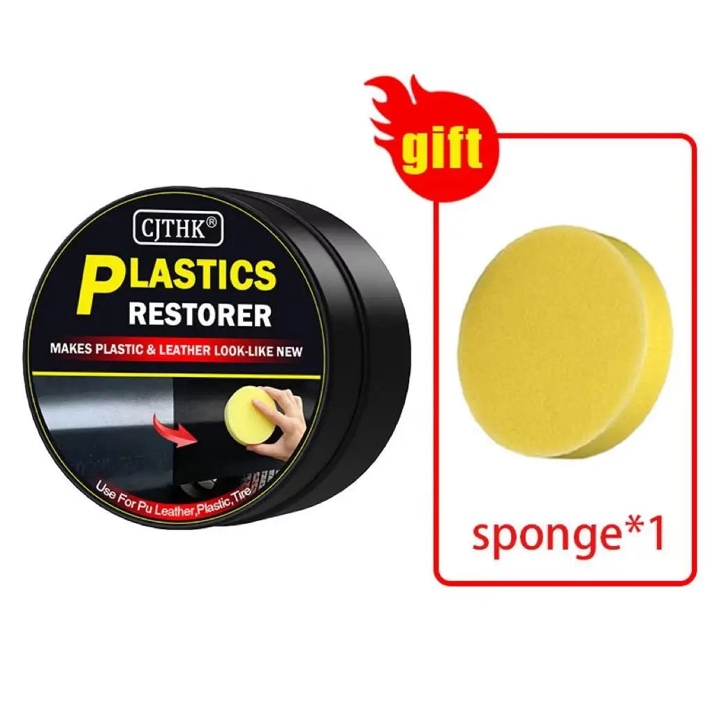Car Plastic Trim Restorer, Back to Black Gloss Plastic & Leather Coating