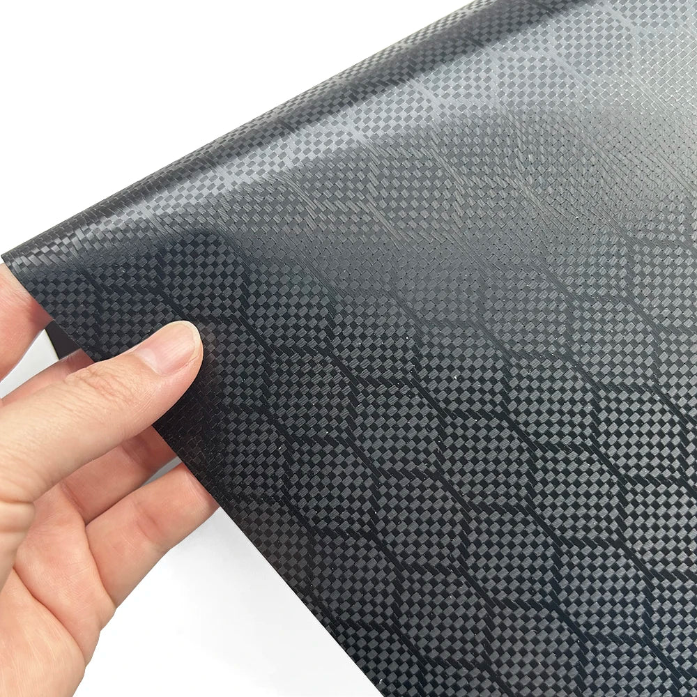 Carbon Fiber Vinyl Wrap Film – Waterproof Self-Adhesive Car Sticker - image 6