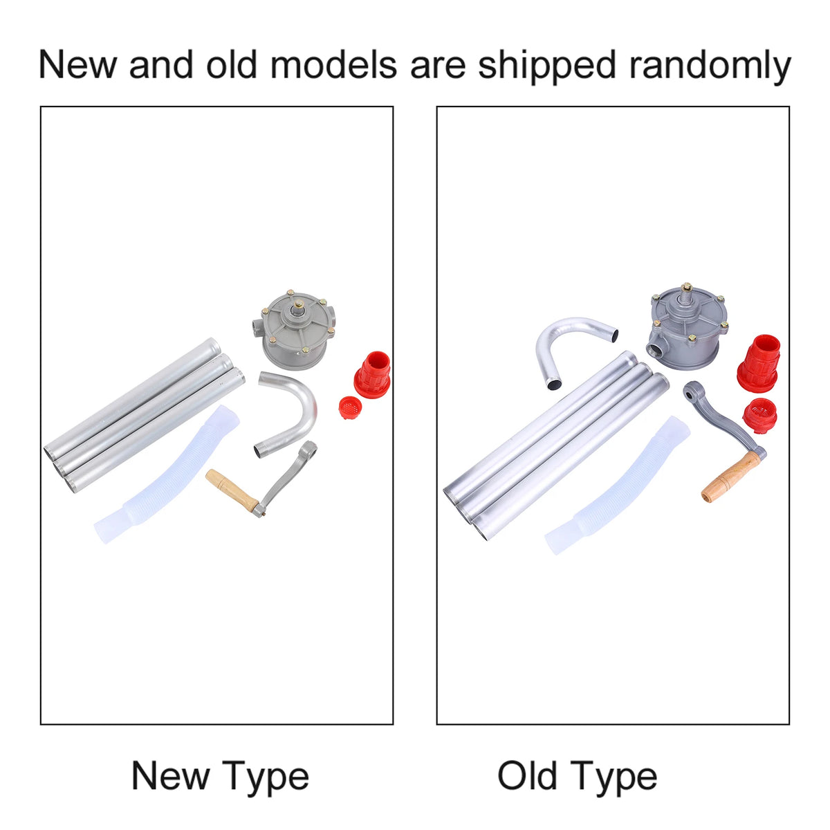 Aluminum Alloy Rotary Hand Crank Oil Barrel Drum Pump for Fuel