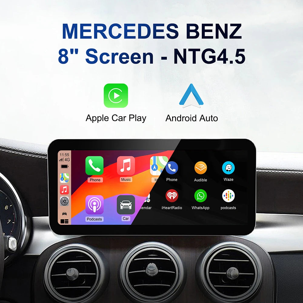 Wireless CarPlay Android Auto for Mercedes-Benz NTG 4.5 Becker - image 3