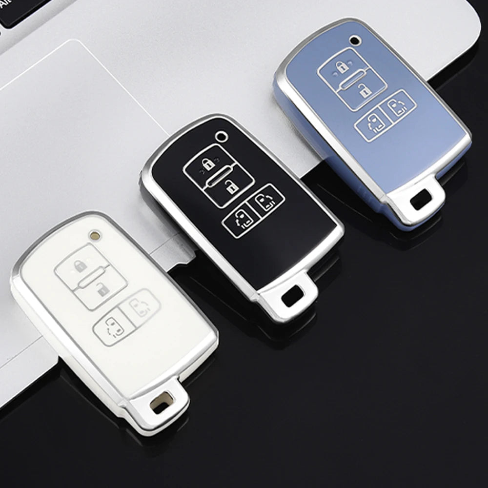 Premium TPU Key Cover for Toyota Smart Key Fobs