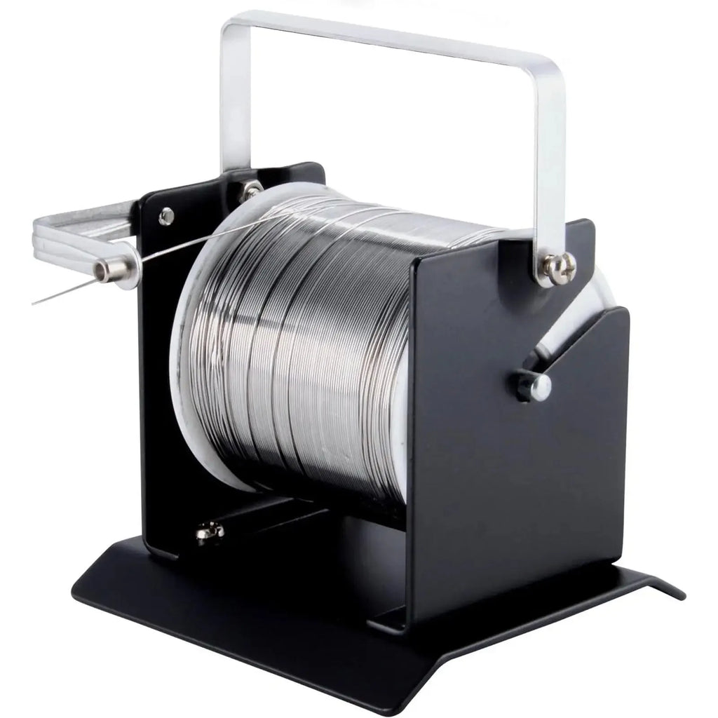 Compact Solder Wire Spool Dispenser Holder, Adjustable Metal Reel Stand For Workbench, Welding Wire Organizer Tool