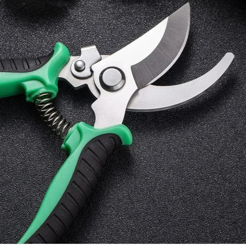 Sharp Garden Pruning Shears Anti-slip Handle Professional Hand Pruners For Fruit Trees Flowers Bushes Household Gardening Tools