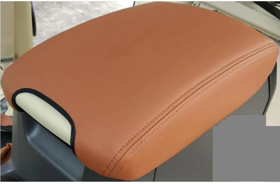 Toyota Land Cruiser Prado 120 Microfiber Leather Armrest Cover - image 3