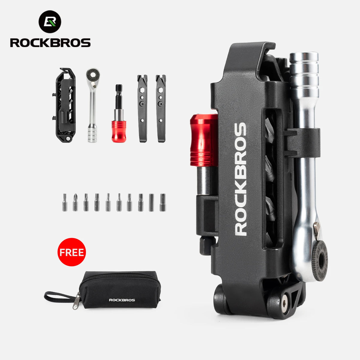Multifunctional Folding Ratchet Wrench Set – Repair Tool