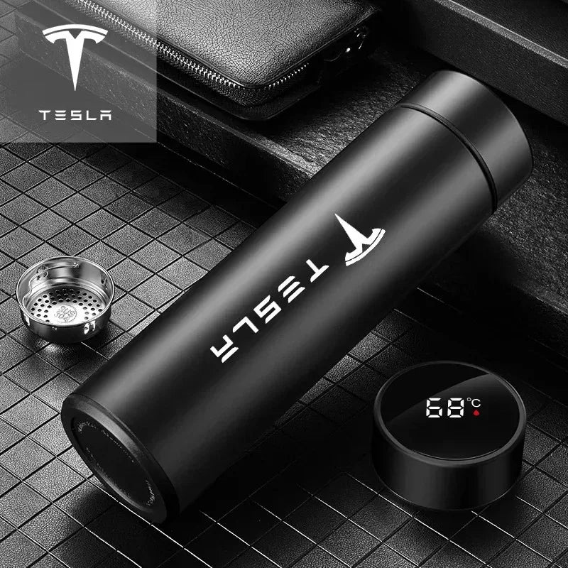 304 Stainless Steel Smart Thermos Bottle with Temperature Display