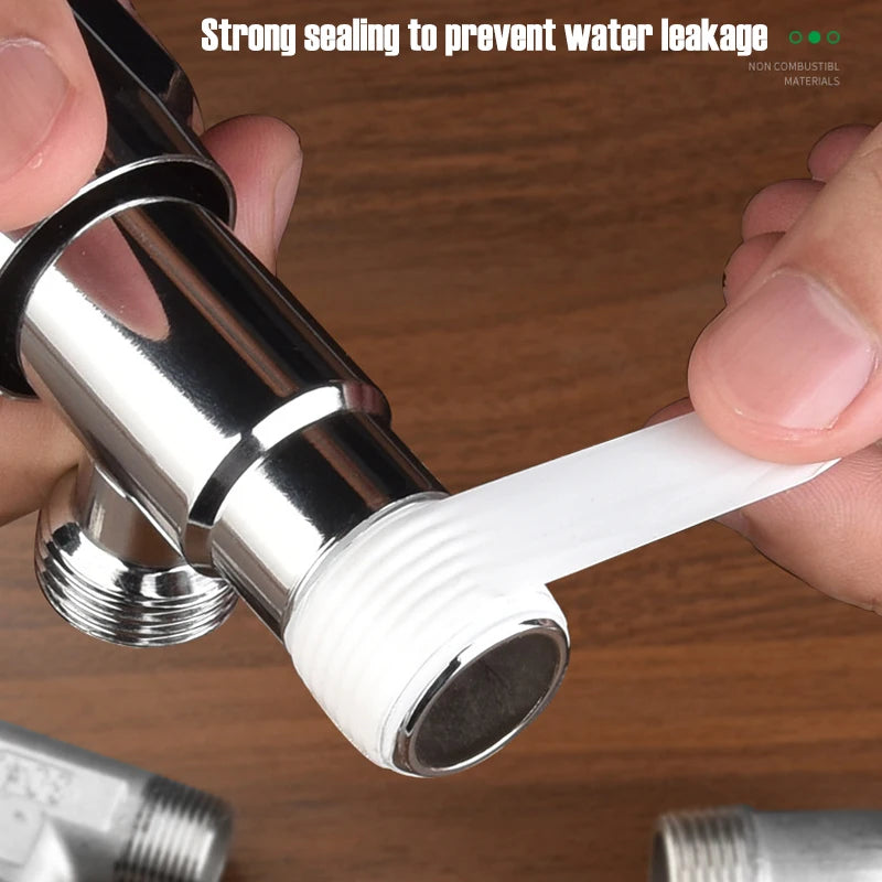 2-Roll PTFE Tape for Faucets & Water Pipes