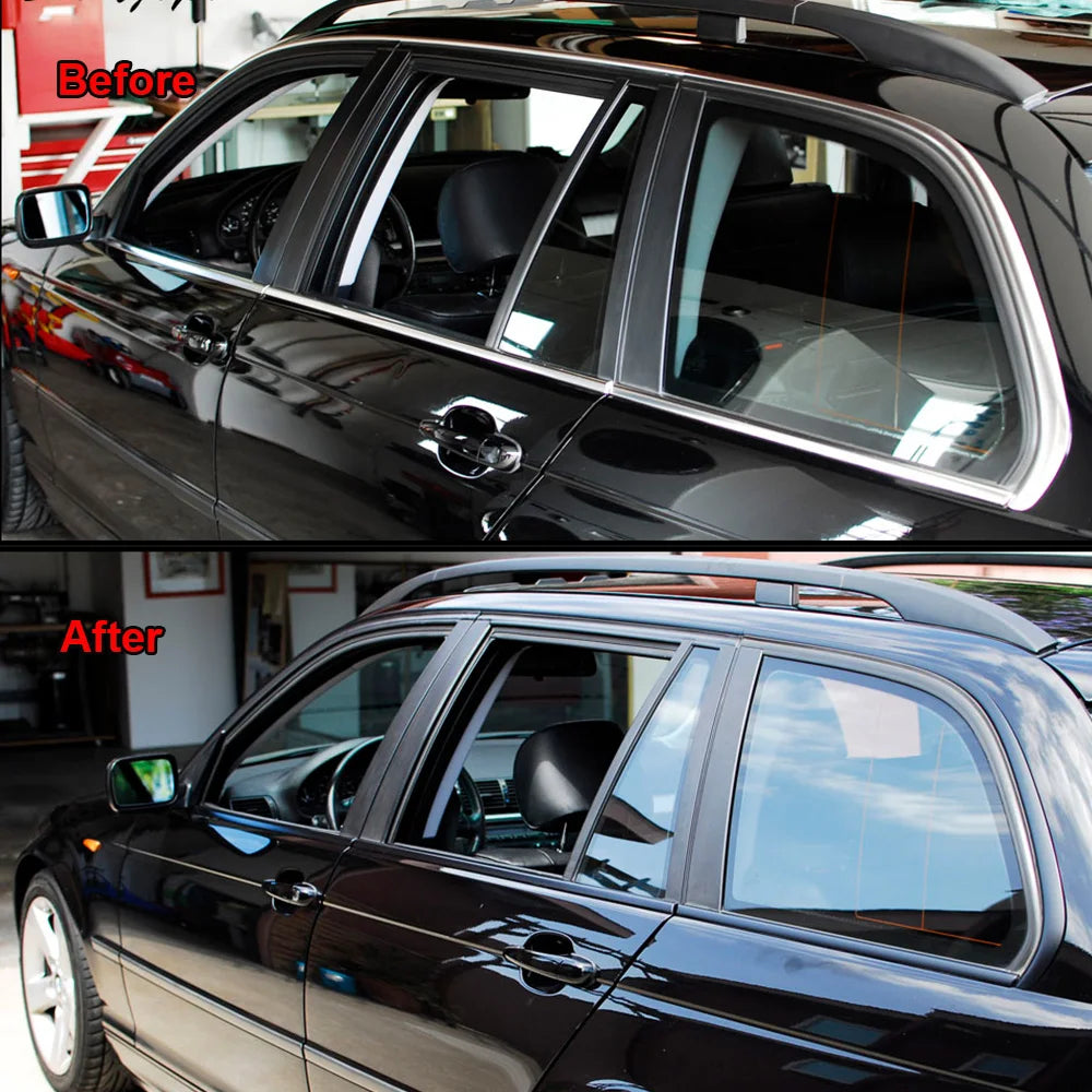 Matte Black Vinyl Wrap Strips – Chrome Delete, 3/5/7/10cm x 3/5/10m - image 3