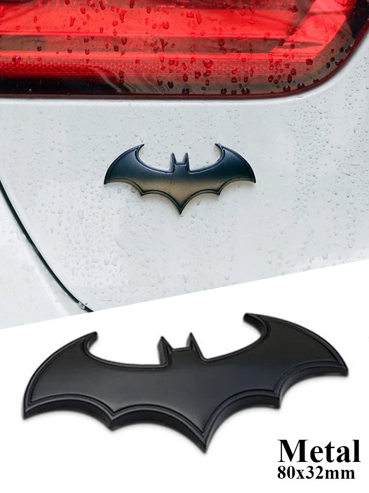 3D Metal Bat Car Body Emblem Badge Decal for Trunk and Motorcycle - view 5