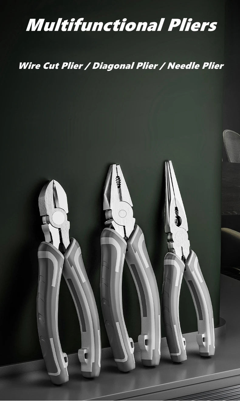 Multifunctional Pliers for Motor Repair – Diagonal & Needle Nose - image 2