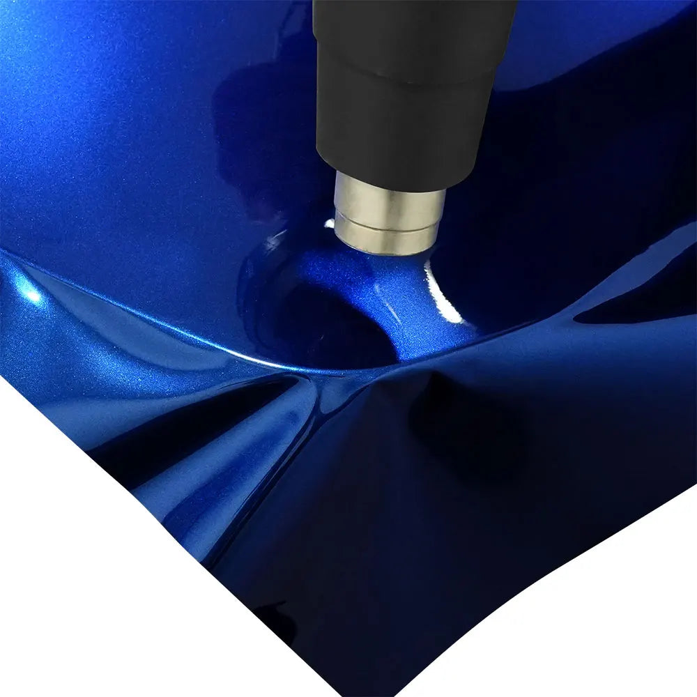 Gloss Metallic Blue Car Vinyl Wrap Film, Bubble-Free Color Change