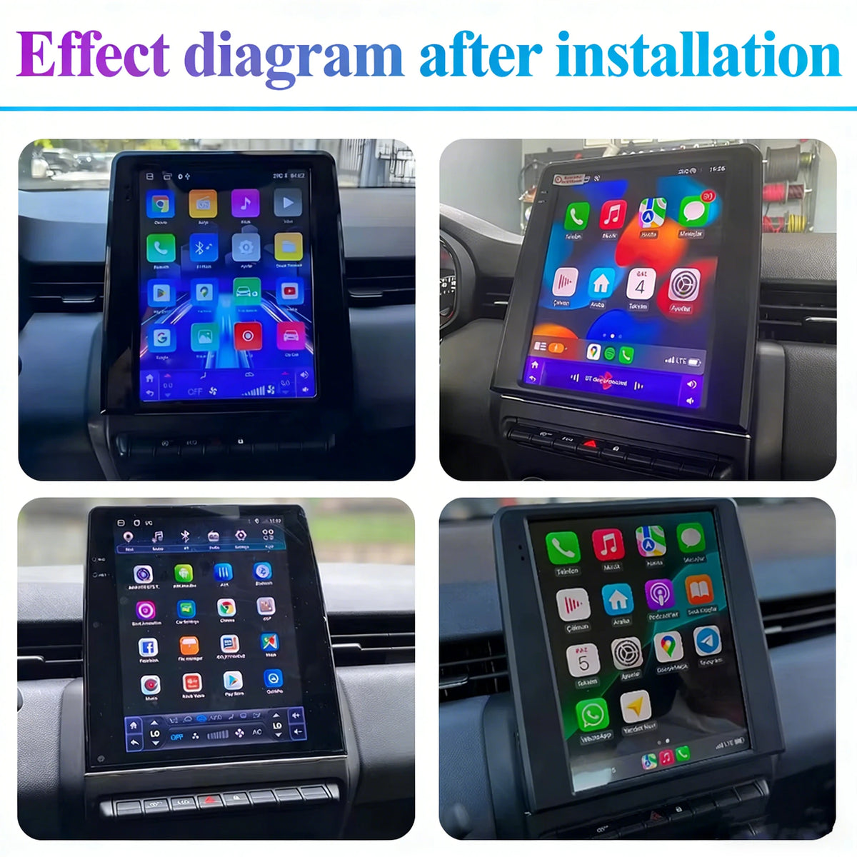 Renault Clio 5 Multimedia Car Radio with Android Auto & GPS - image 3
