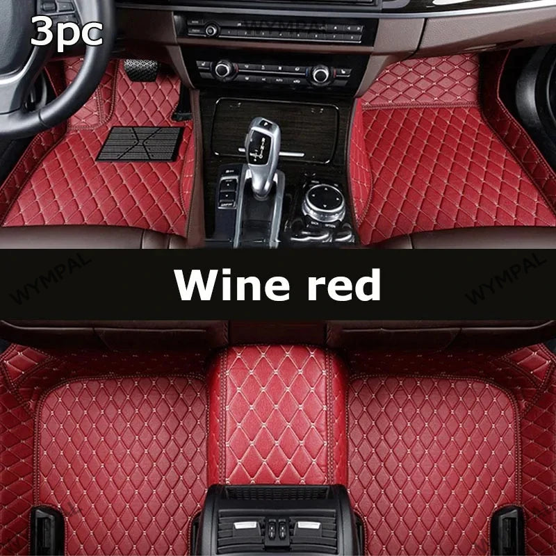 Waterproof Car Floor Mats Compatible with Fiat Abarth 595 X290 2012-2022
