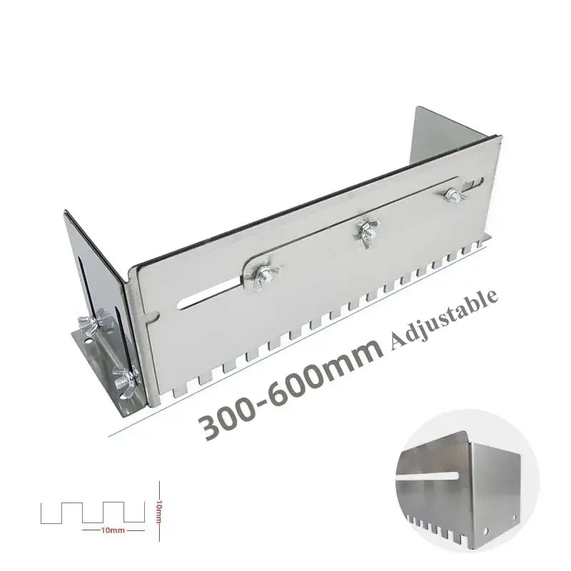 400-800mm Adjustable Notched Trowel Mortar Comb for Fast and Equal Application of Adhesive on the Floor