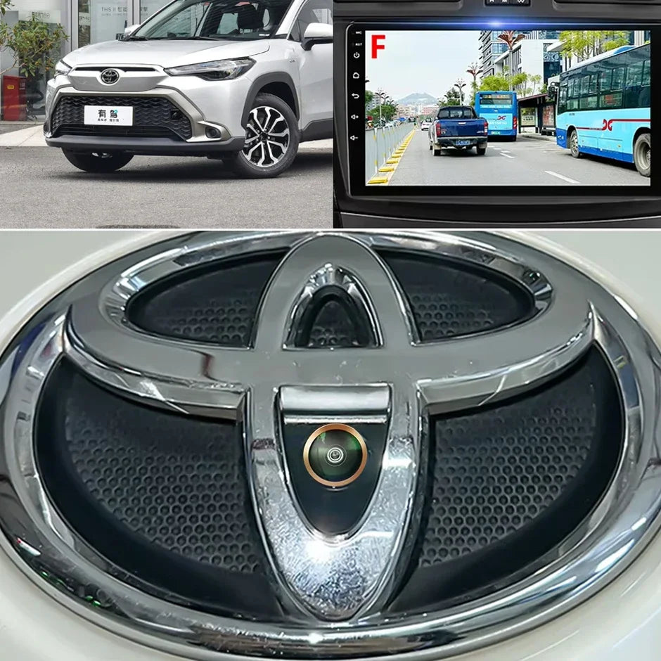 1080P AHD Front View Logo Camera for Toyota