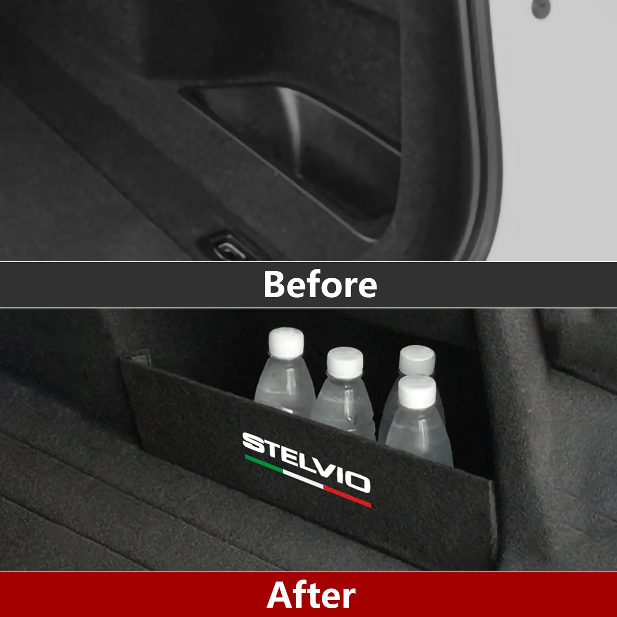 Carbon Fiber Interior Trim Stickers for Alfa Romeo Giulia and Stelvio