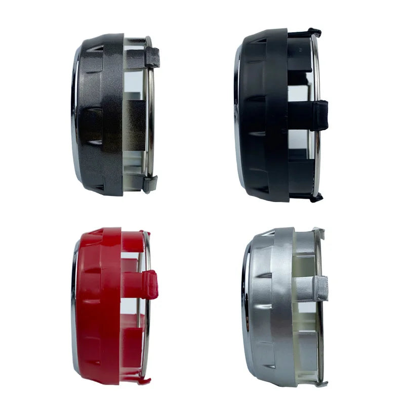 Wheel Center Hub Caps for Mercedes-Benz Wheels, 75mm, 4pc