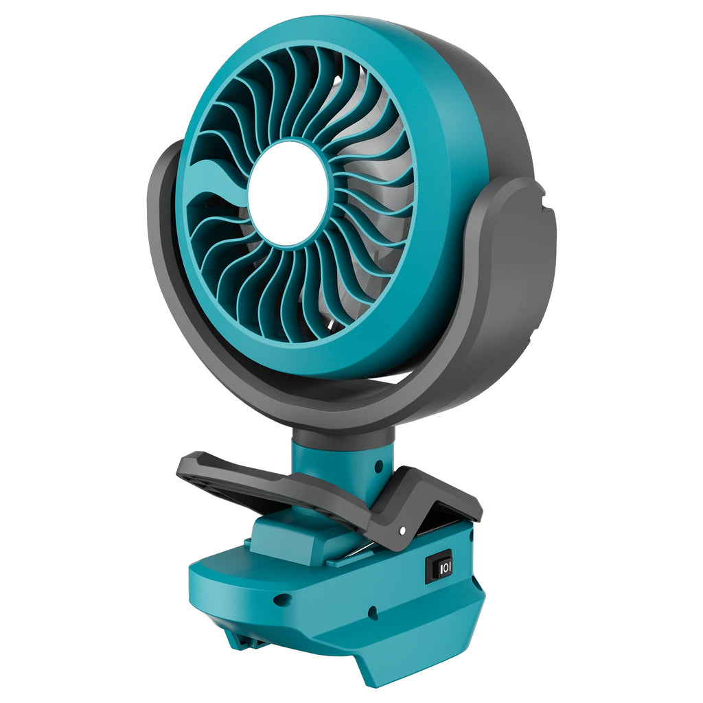 2-in-1 Cordless Fan & Camping Light for Makita BL1830 - image 14