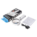 5X 10X USB LED Illuminated Magnifier with Stand for Electronics Repair