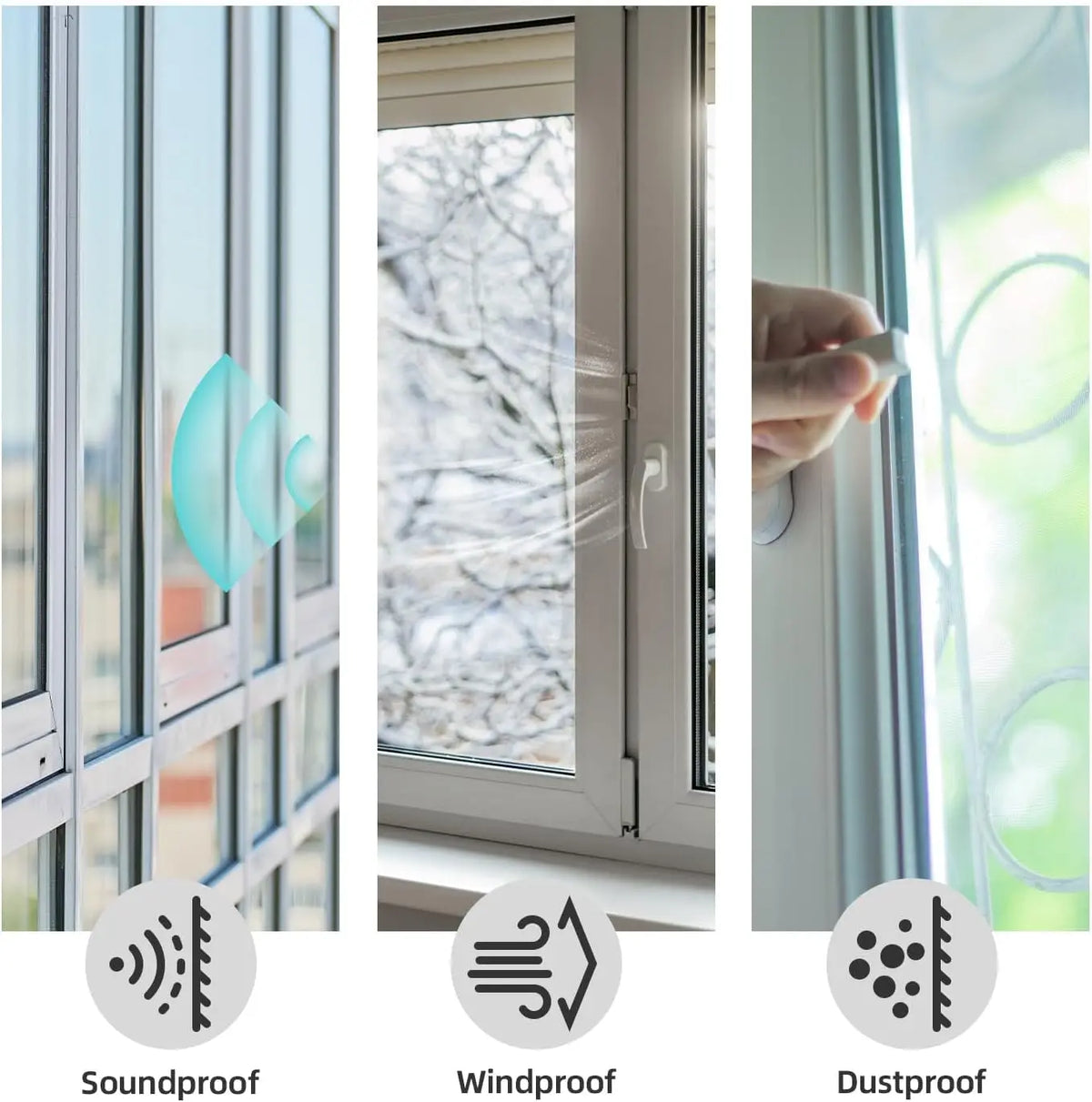 Waterproof Rubber Weather Stripping for Doors & Windows