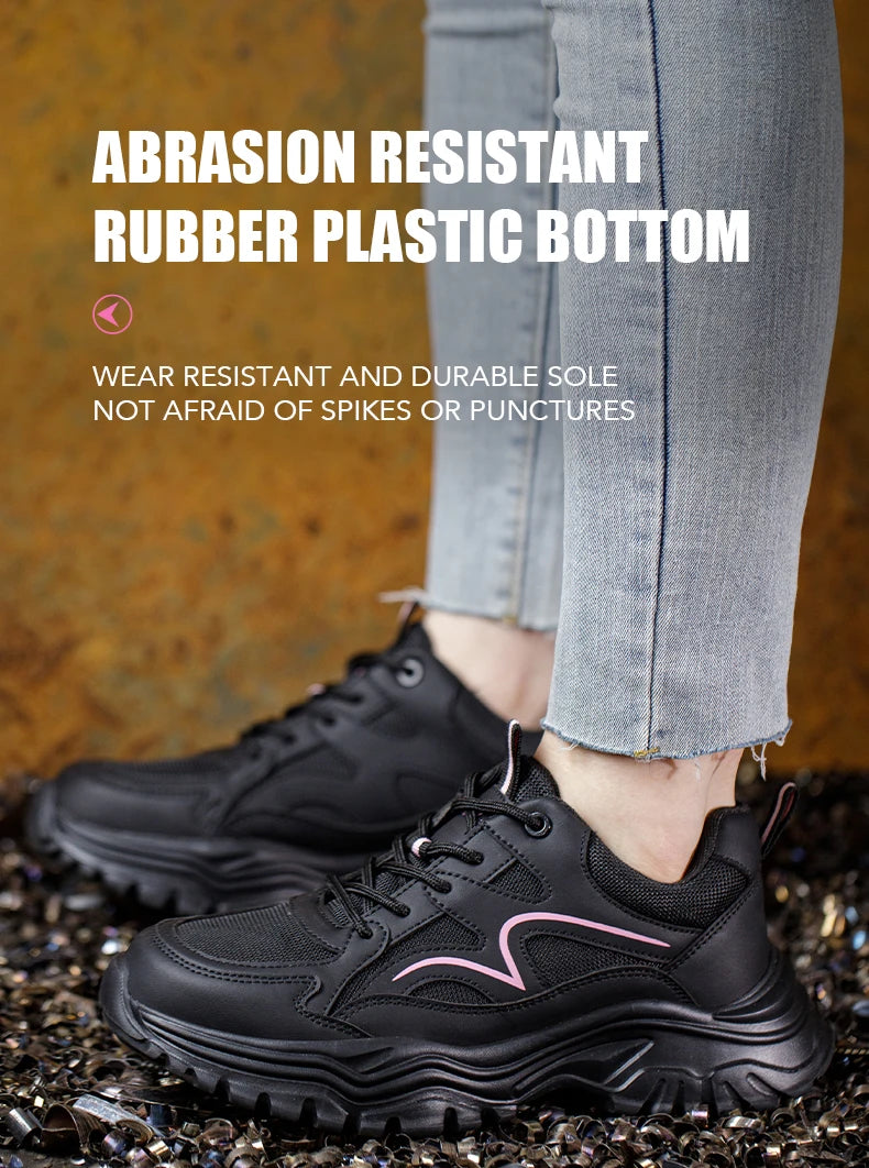 Women's Steel Toe Safety Sneakers, Puncture-Resistant - image 9