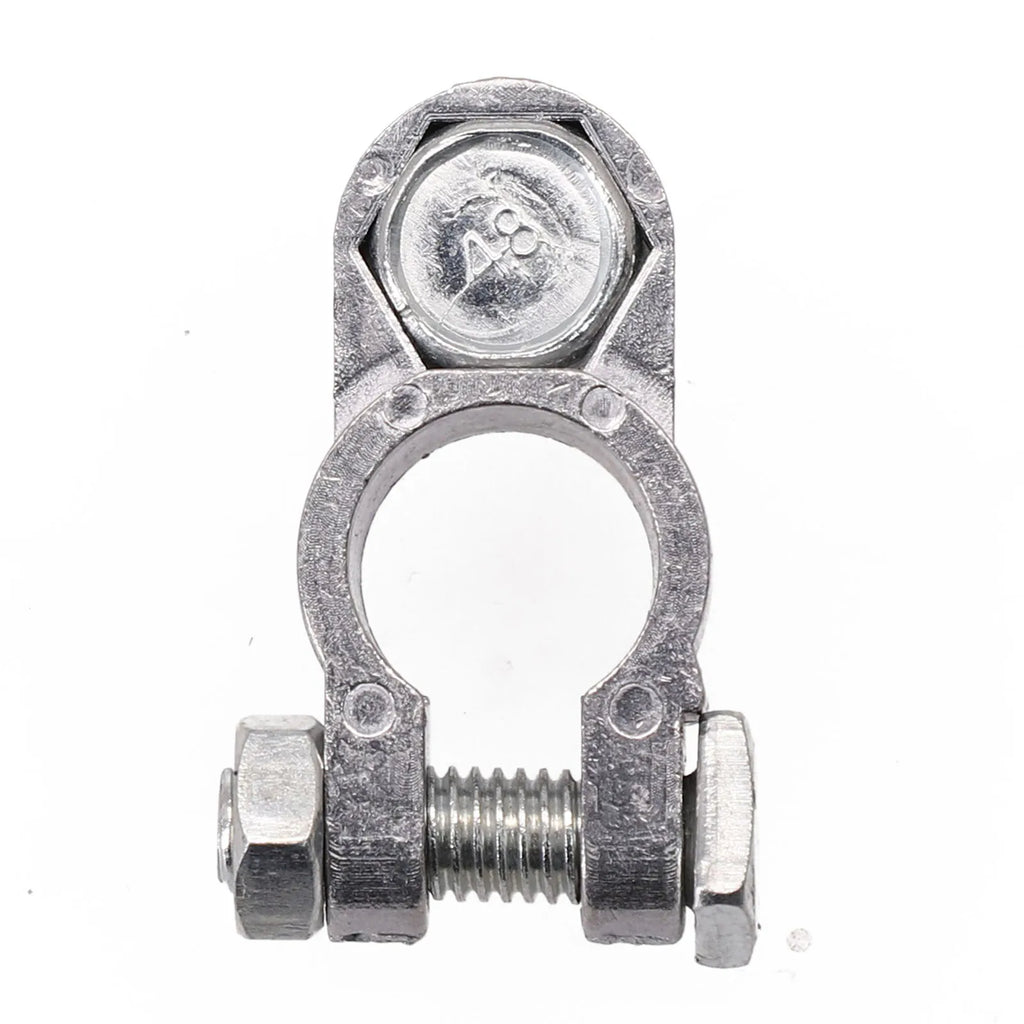 1 Pair Battery Terminal Clamp Zinc Alloy Positive & Negative Pole Auto Car Screw Connector Car Battery Terminal Clamp