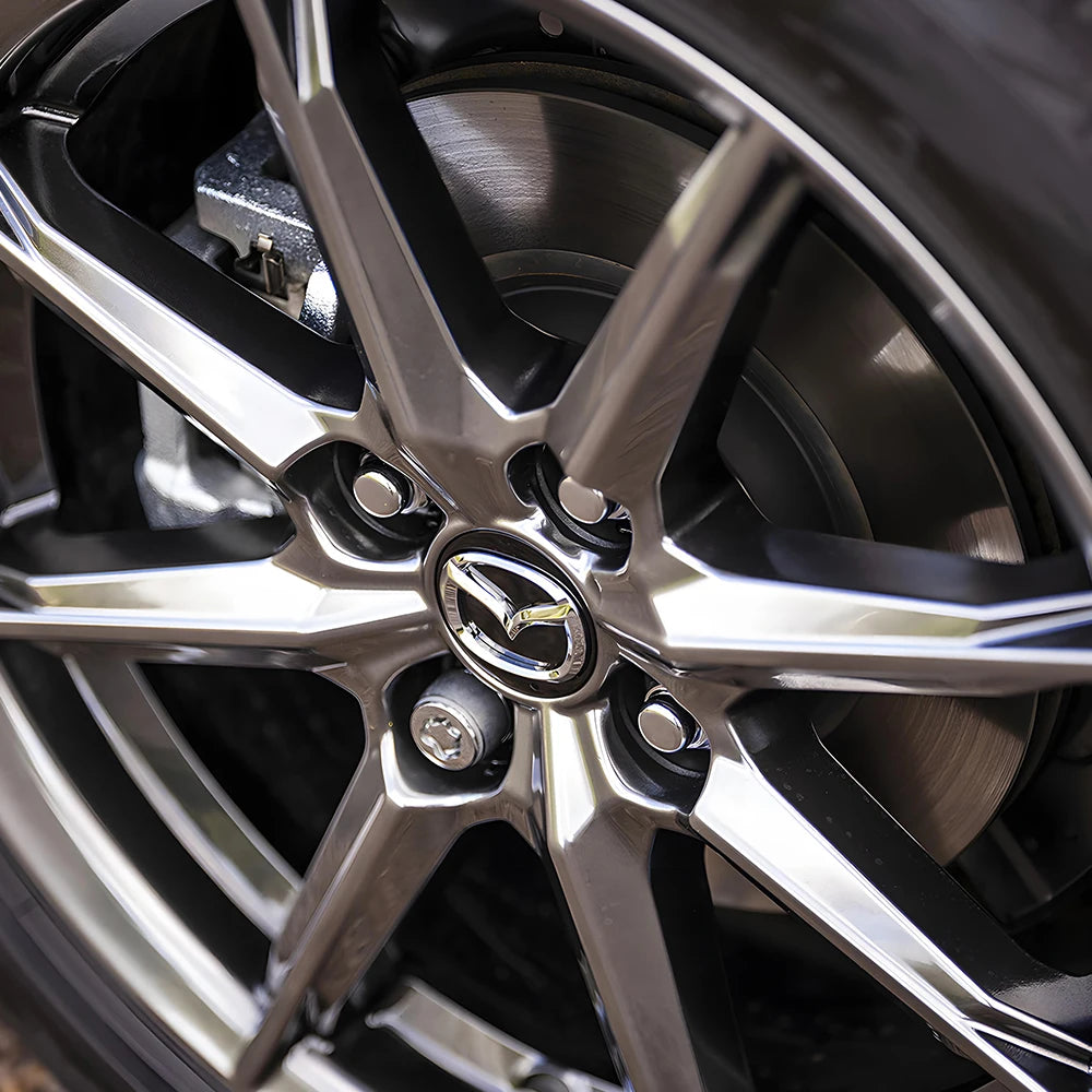 56mm Wheel Center Hub Caps for Mazda CX Series, 4-Pack - image 3