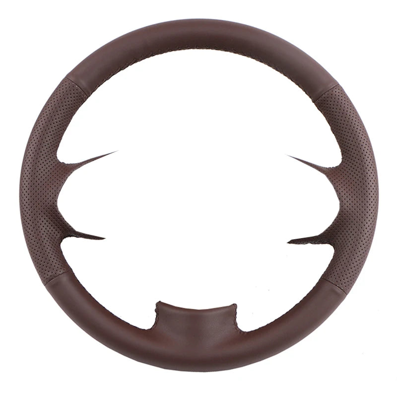 Custom Microfiber Leather Steering Wheel Cover for Dodge RAM - image 22