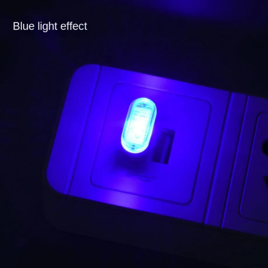 Mini USB LED Ambient Light for Car Interior, Plug and Play