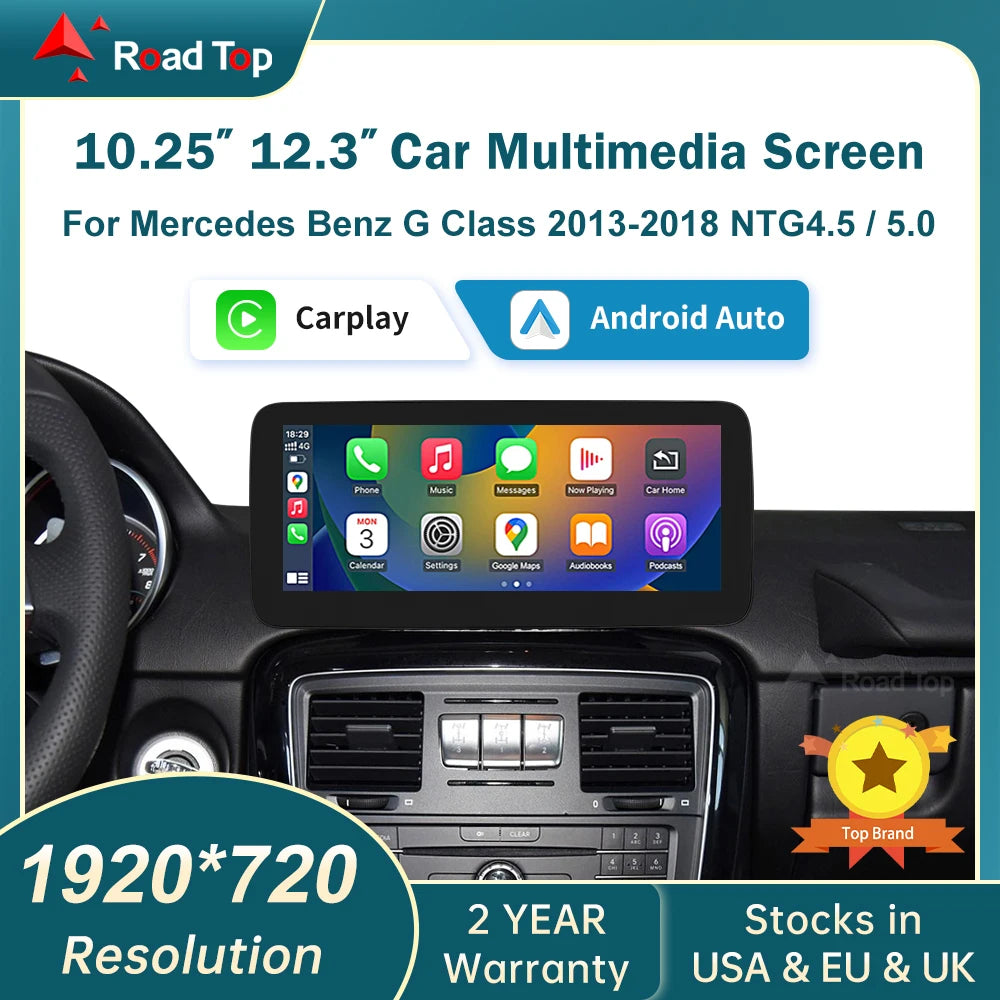 Wireless CarPlay & Android Auto for Mercedes-Benz G Class