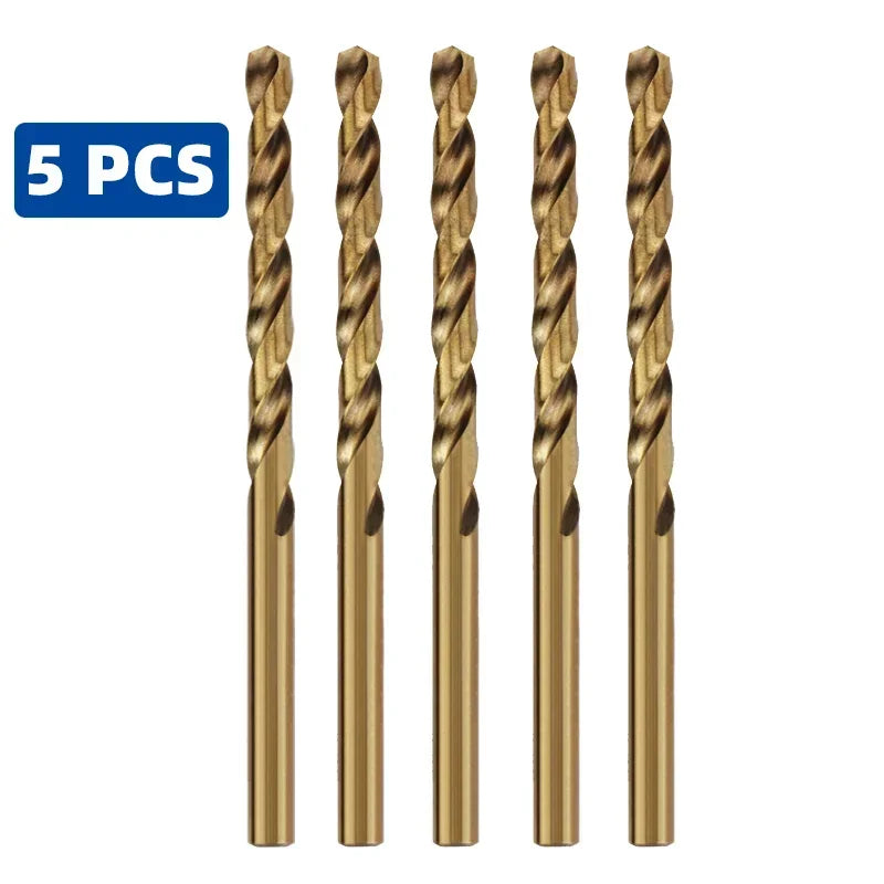 M35 Cobalt HSS Twist Drill Bit Set for Stainless Steel & Metal