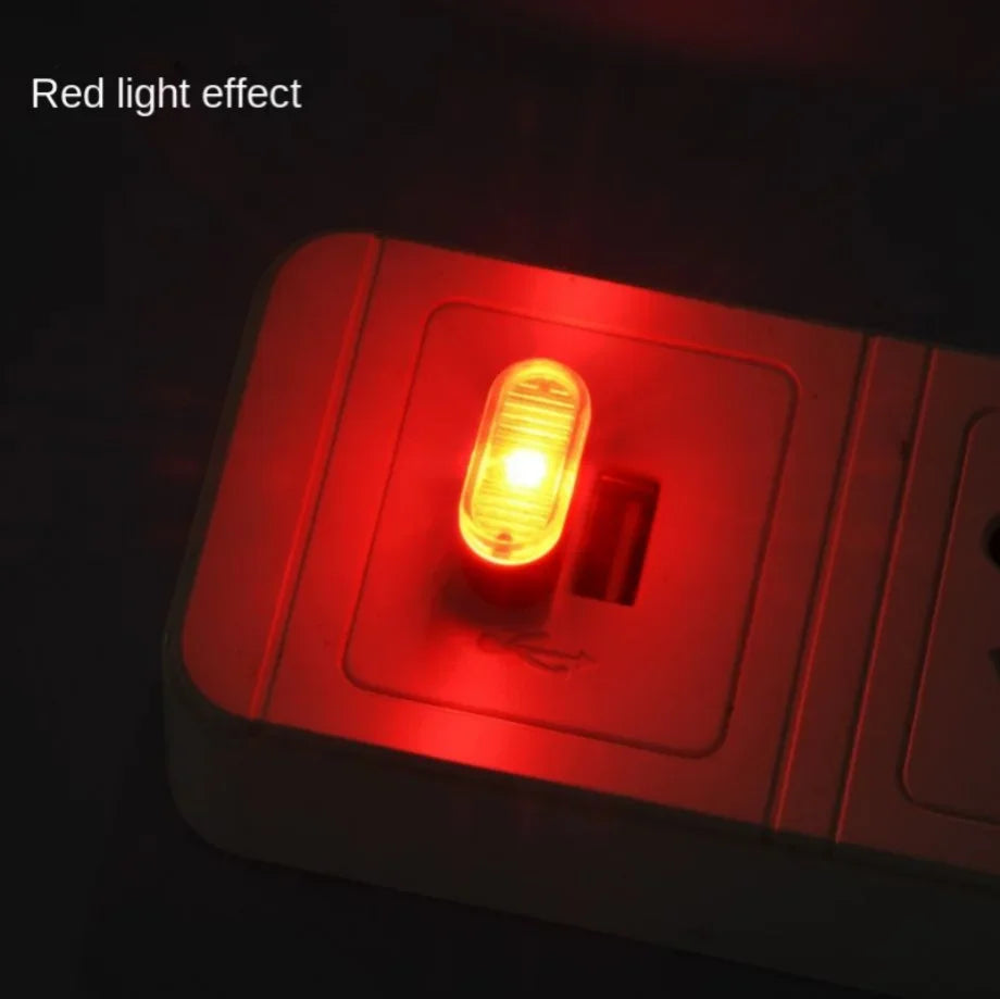 Mini USB LED Ambient Light for Car Interior, Plug and Play