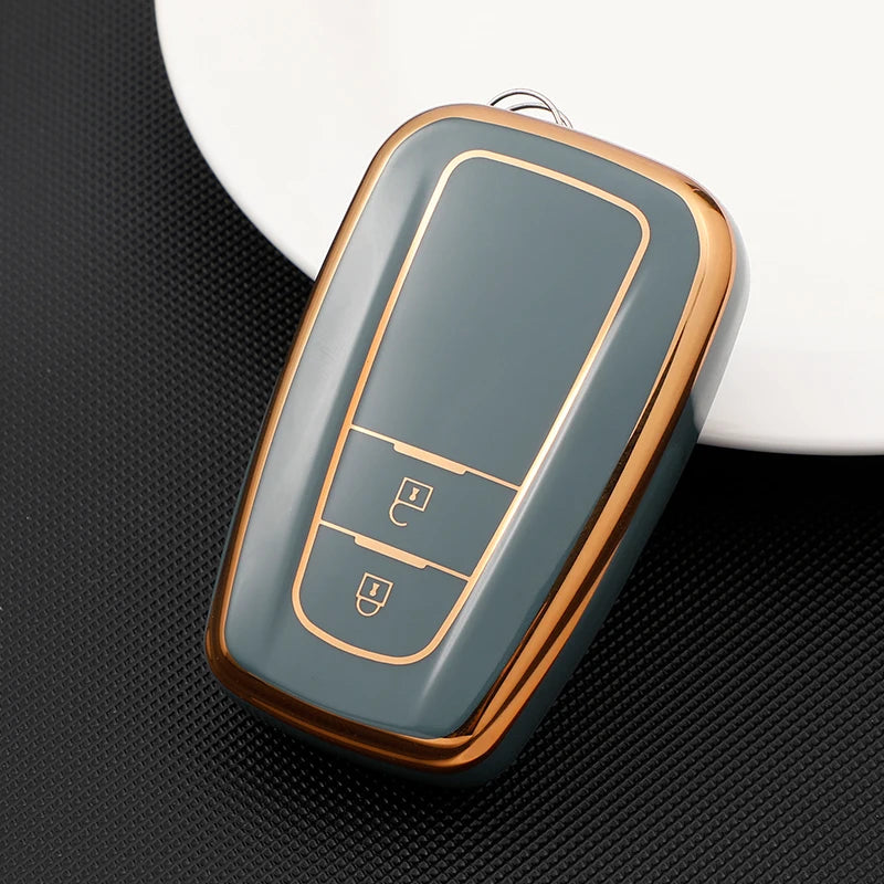 Toyota Key Fob Cover Case TPU for Camry RAV4 Corolla 2017-2022 - image 19
