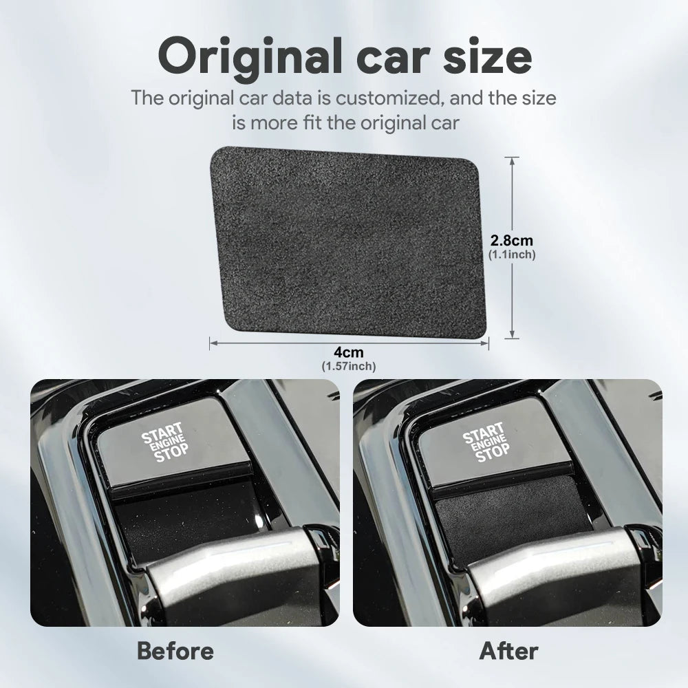 Suede Gear Shift Panel Sticker for BMW X3 G45, 5 Series G60, 7 Series G70