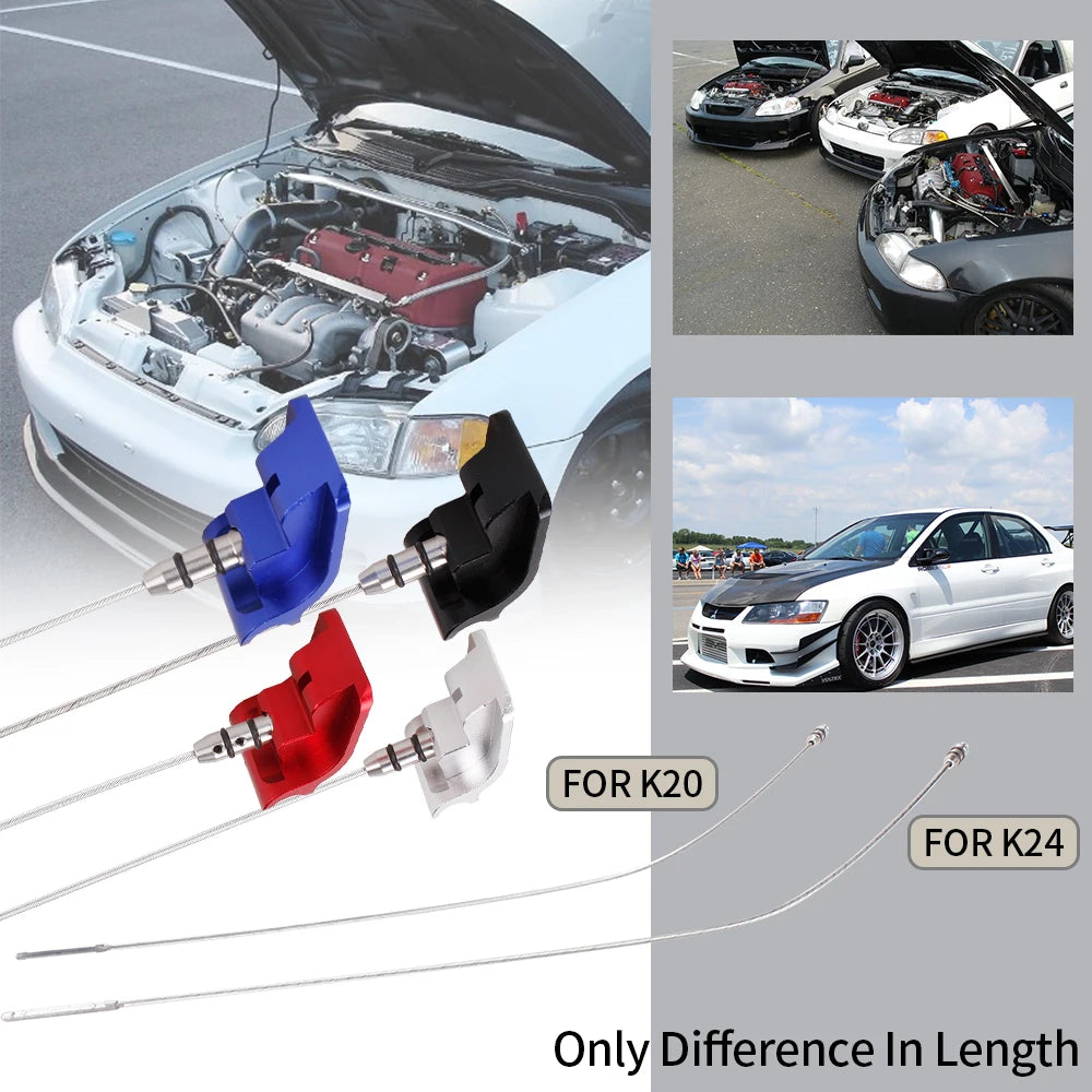 Billet Aluminium Oil Dipstick for Honda and Acura K-Series Engines - view 8