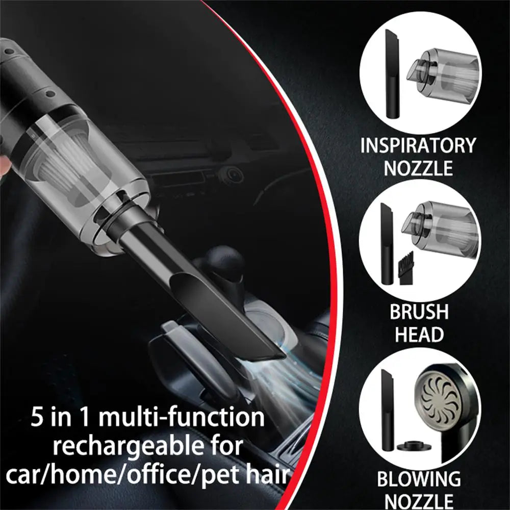 Portable Small Vacuum Cleaner for Multi Purpose Vehicles Handheld Car Vacuum