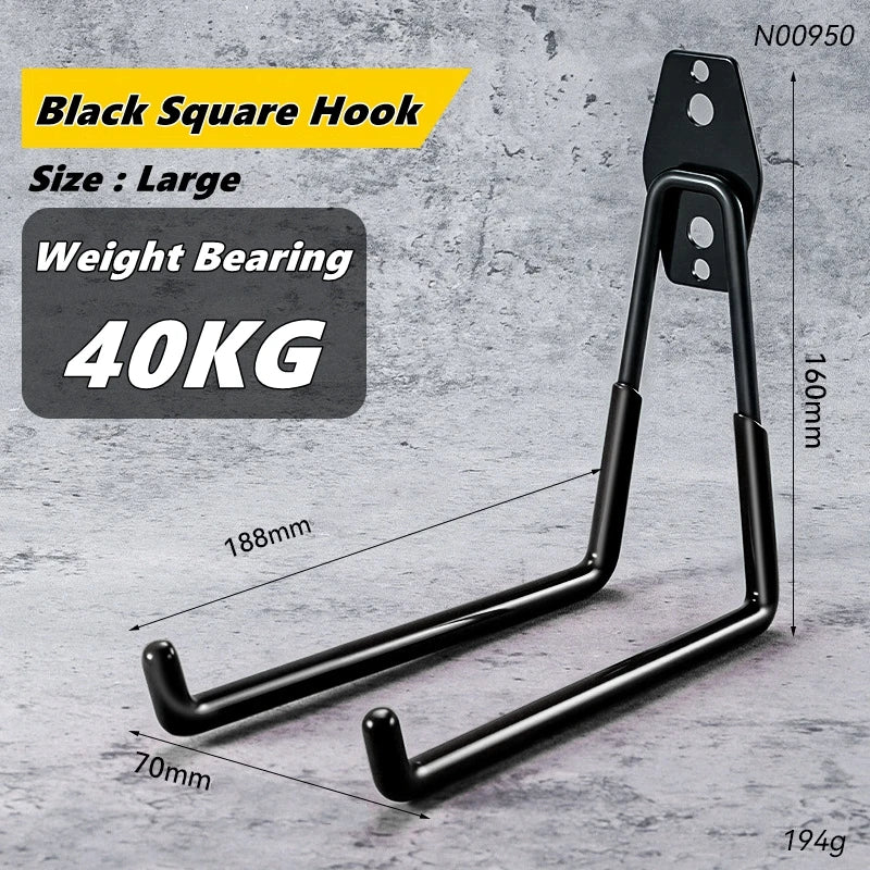 Heavy Duty Wall Mount Garage Utility Hooks for Tool Storage