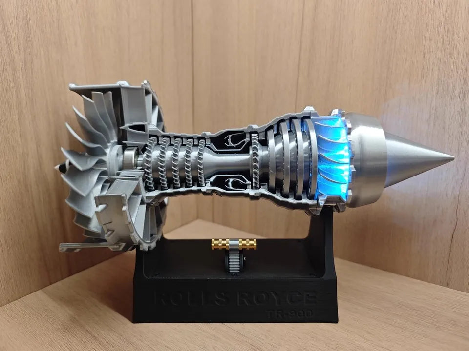 TR900 Turbofan Aircraft Engine Model Kit, Educational Build - view 6