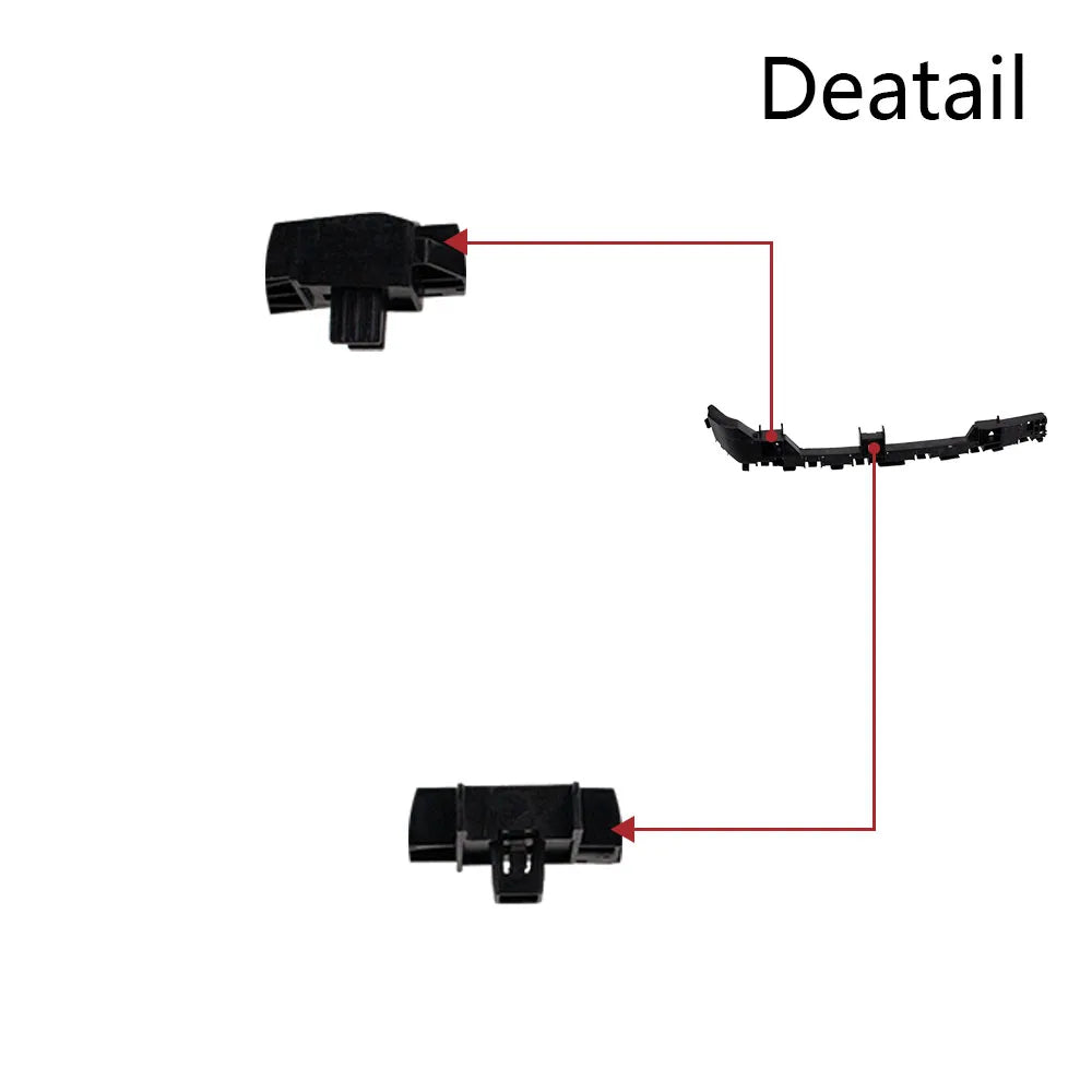 Bumper Bracket Retainer Support Front or Rear Side For Honda Fit 2014 2015 2016 2017 2018 2019 71193-T5A-000, 71198-T5A-000
