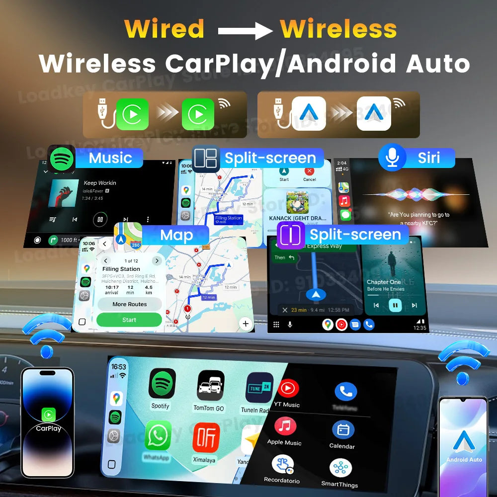 Carlinkit Mini Ultra Wireless CarPlay & Android Auto Adapter - image 2